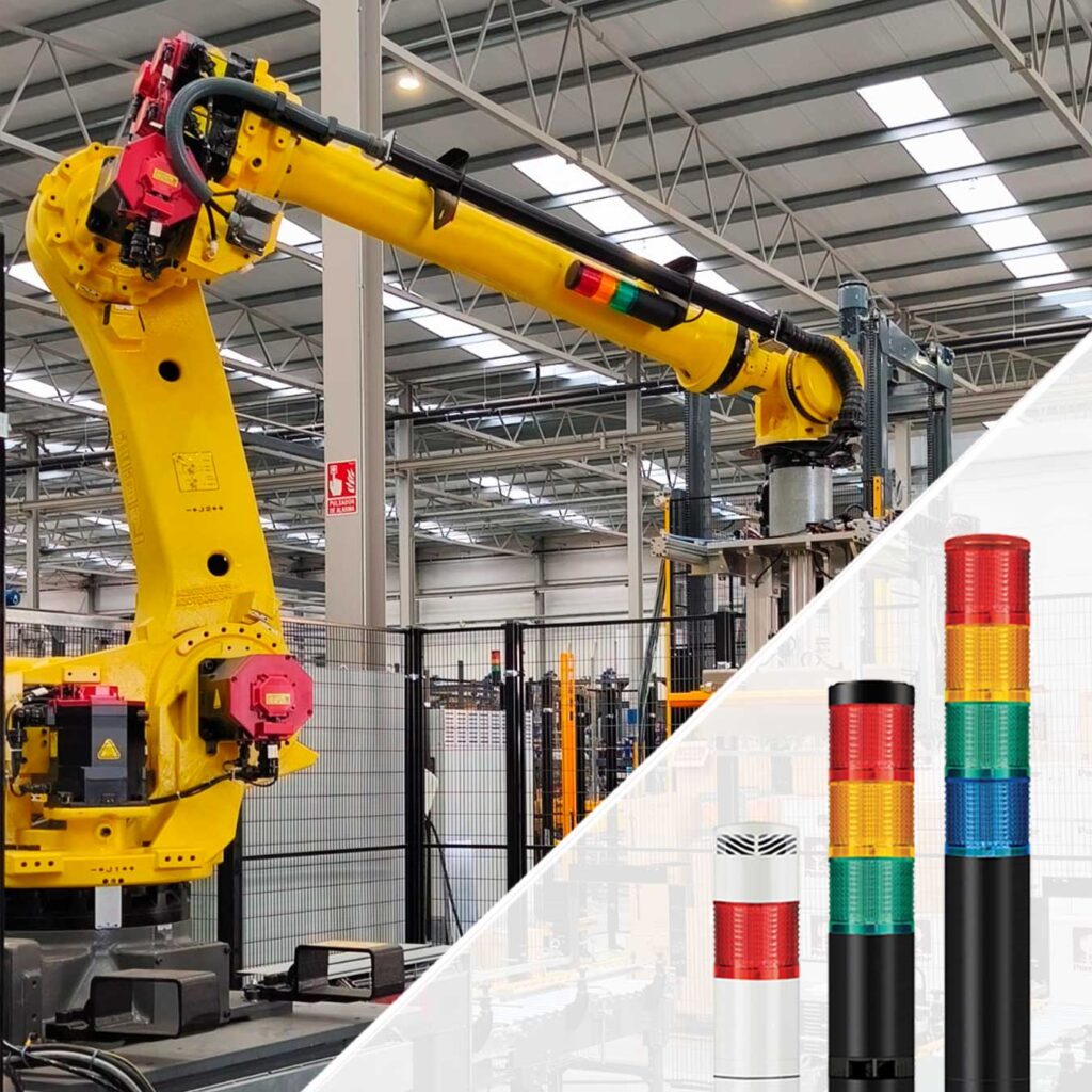 Senyalització industrial acústica i lluminosa: informar, advertir, guiar i coordinar processos
